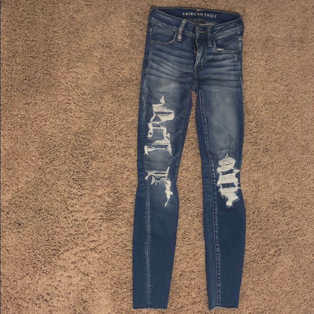 00 American Eagle skinny jeans